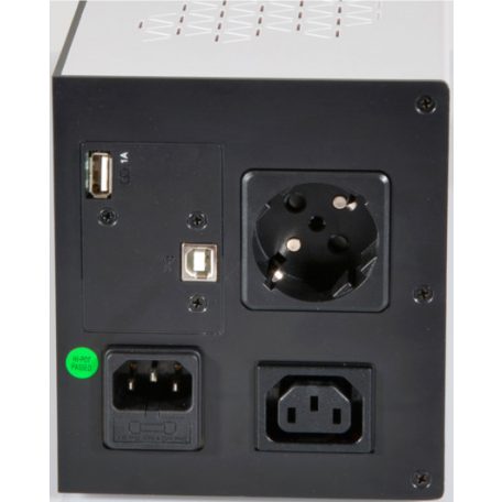 (310190) LEGRAND KEOR SP szünetmentes torony 1500 VA, BEM: C14 aljzat + C13-SCH kábel, KIM: 2xC13+2xSchuko