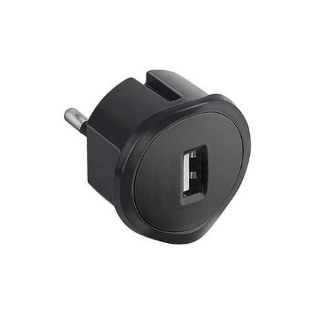 (050681) Legrand USB-s csatlakozó dugó 1,5A-5V fekete