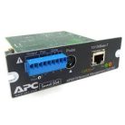 (AP9619) WEB/SNMP kártya 10/100Mbit-es, adat logolással + homérséklet szenzorral kiegészítheto Felújított