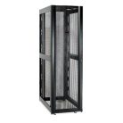 (AR3107) NetShelter SX 48U 600mm x 1070mm szerver rackszekrény, fekete oldalakkal