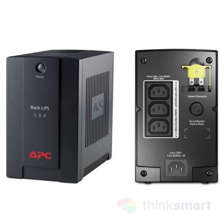 (BX500CI) BACK-UPS 500VA, AVR, komm. nélkül