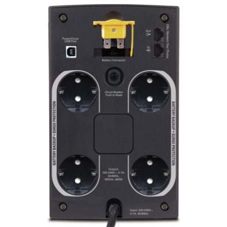 (BX950U-GR) BACK-UPS 950VA, AVR, schuko sockets, komm. nélkül