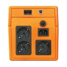 (MU01200L11LX) Makelsan 1200VA LION X UPS Schuko kimenet