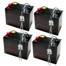 (RBC13) Akkupack 4x 12V 75Ah UXBP-be kifutó(utángyártott)