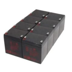 (RBC43) Akkupack 8x12V 4Ah fiókba szerelt