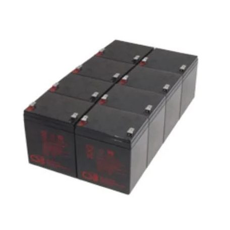 (RBC43) Akkupack 8x12V 4Ah fiókba szerelt