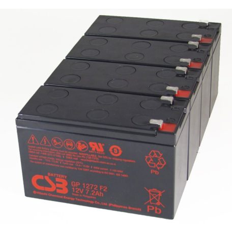 (RBC59) Akkupack 4*12V 7Ah SC1500I-hez kifutó(utángyártott)