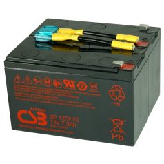 (RBC9) Akkupack 2x 12V 7Ah