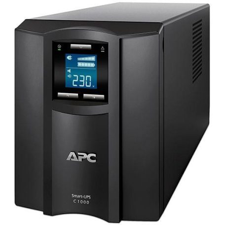 (SMC1000I) APC Smart-UPS C1000VA, szinuszos, LCD